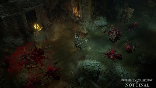 . "Explora todas las armas y efectos exclusivos de Diablo 4"