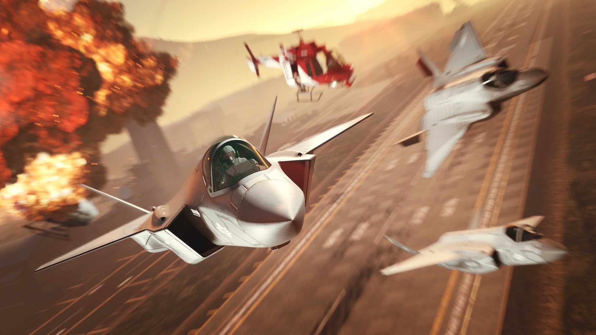 Un nuevo avión de combate furtivo llega en la actualización de San Andreas Mercenaries de GTA Online