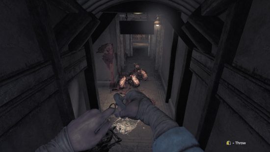 Podrías presenciar algunas escenas sangrientas buscando la llave inglesa en Amnesia The Bunker