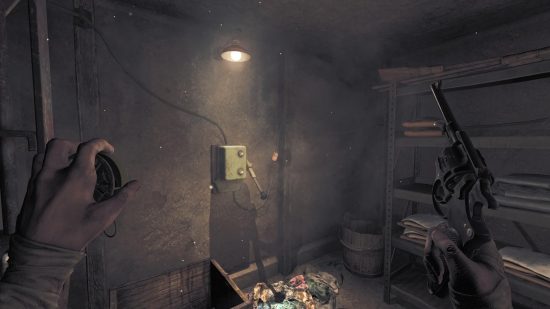 Encuentra la dinamita en Amnesia The Bunker al arrastrarte por lugares oscuros y deteriorados