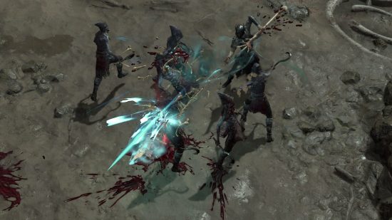 Durante los eventos Helltide en Diablo 4, los jugadores tienen que enfrentarse a enemigos más fuertes en ciertas zonas de Santuario.